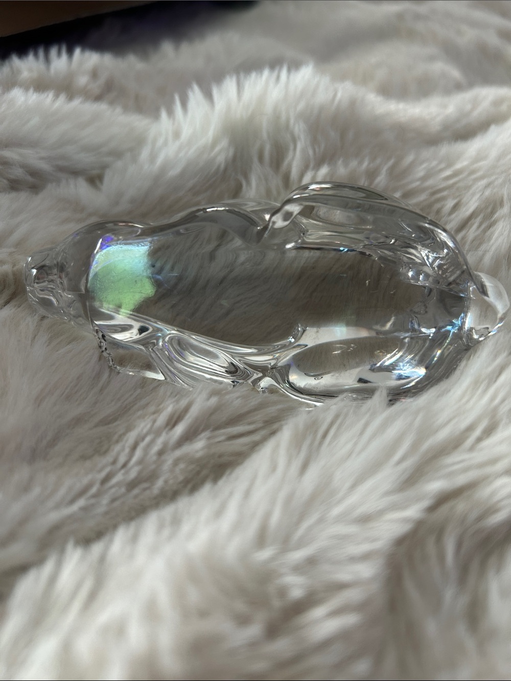 Princess House Clear lead Crystal Bunny Figurine - Picture 4 of 5